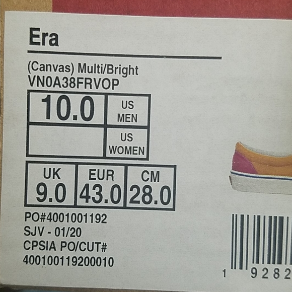 Van's Era BRAND New - Picture 10 of 10